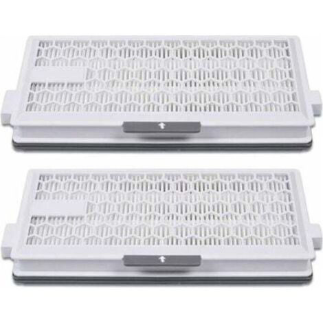GDHZS-Lot de 2 filtres HEPA Airclean Plus 50 pour Miele Complete C3 Powerline, S8340 – Air Clean SF-HA 50 pour Complete C2 C3 Compact C1 C2 – Accessoires de remplacement pour aspirateur (1/4)