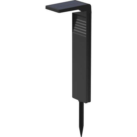 Éclairage LED solaire d'extérieur pour allées Marche et arrêt automatique lumière blanche chaude Idéal l'éclairage décoratif des trottoirs (1/4)