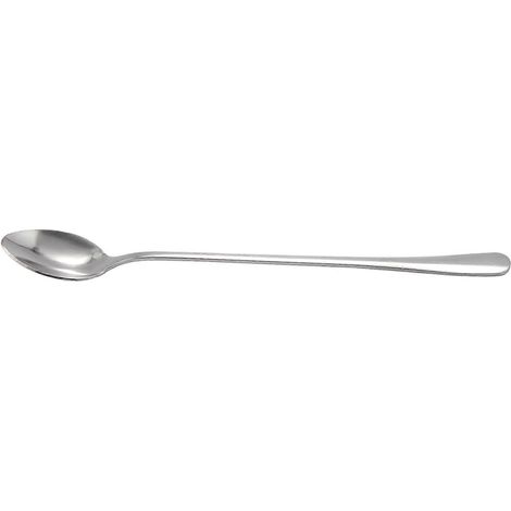 Cuillère à thé/café/cocktail en acier inoxydable, tête pointue (1 pièce) (1/5)