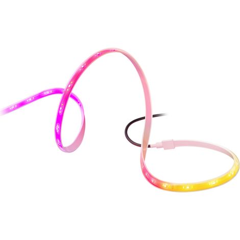 Bande LED extérieure Philips Hue Flux 5 m - RGB+Blanc 3000 lm IP67 (1/5)