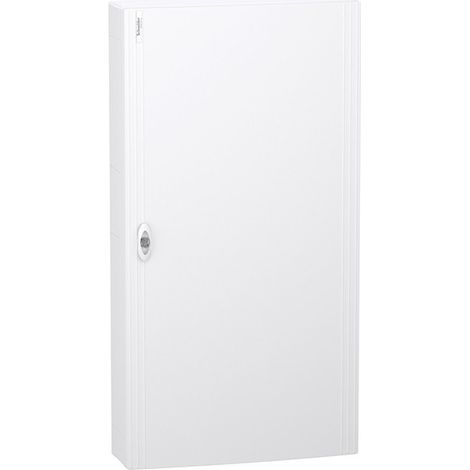 Armario de superficie 24 módulos por fila y puerta opaca PrismaSet XS de Schneider  6 filas (1/3)