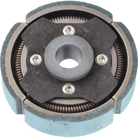 Embrayage 76 mm, poids moucheté, construction robuste en alliage métallique pour moteur à essence 4 temps 49 cm3. (1/5)