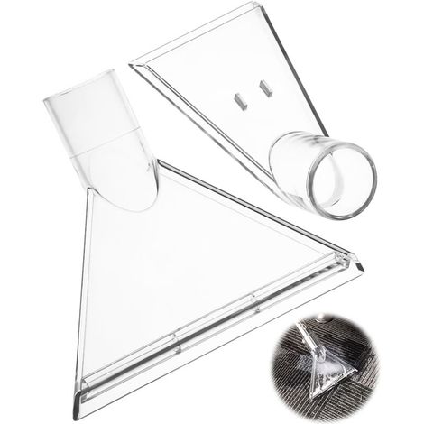 Embout d'aspirateur en 2 parties, accessoires pour aspirateur, embout pour tissus d'ameublement pour aspirateur injection-extraction, embout réutilisable pour aspirateur eau, pour le nettoyage des tis (1/3)