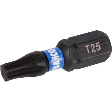 Bahco 1/4 Torsion Bits für TX T40 Schrauben 25 mm - 10 Stk. pro Blisterpackung