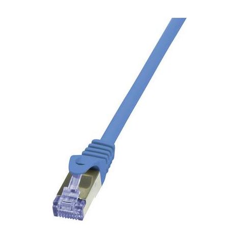LogiLink Cat6a S/FTP - 2m - 2 m - Cat6a - S/FTP (S-STP) - RJ-45 - RJ-45 - Bleu (CQ3056S) (1/2)