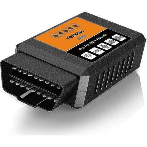 Scanner WiFi ELM327 pour Android/iOS - Lecteur OBD2 FOXWELL FW601 TroveMart (1/4)