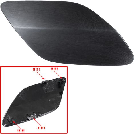 VW Golf PLUS 09-14 Scheinwerferwaschdüsendeckel SCHWARZ rechts