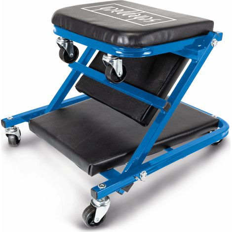 [JAMAIS UTILISÉ] Scheppach Chariot de mécanicien 2 en 1 - charge max 150 kg - 6 roues 360°