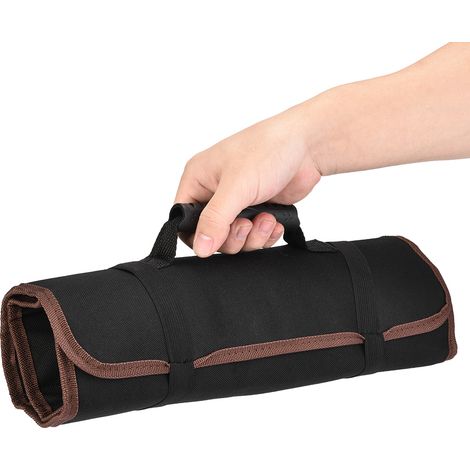 S8 Roll-Up Werkzeugtasche – Multifunktionale Werkzeugtasche, Elektrikertasche, Reparaturtasche, Baustellentasche für Telekommunikation (1/5)