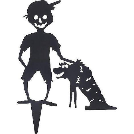 1 Stück Zombie-Gartenstecker als Halloween-Geschenk (1/3)