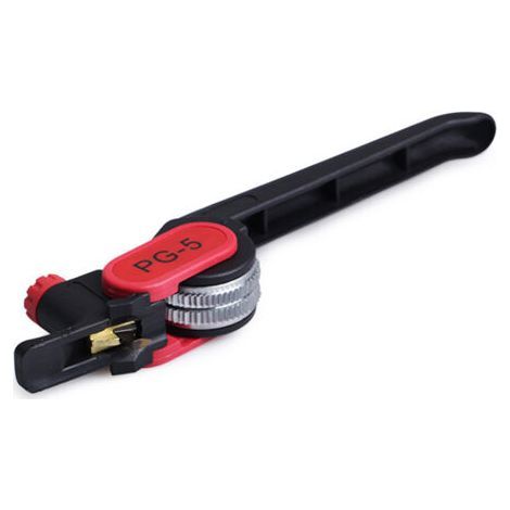 Ratchet Stripper, PG-5 Knife Cable Stripper for 25mm Comm/PVC/LV (1/5)