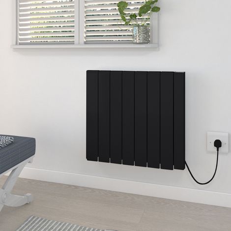 Warmehaus Electric Ceramic WIFI Electric Heater 2000W 7 Fin Black (1/5)
