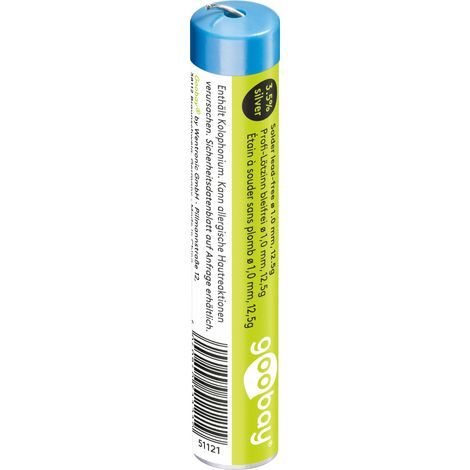 Goobay 4040849511219 Bleifreies Lötzinn 12,5 g (1/5)