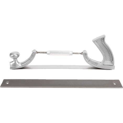 Porte-fichiers flexible réglable 14 pouces 9 TPI coupe double face pour courbes convexes concaves réparation travail des métaux argent (1/5)