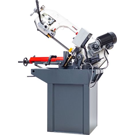 Torros – Scie à ruban pour métaux 0-60° – Capacité de coupe 225 mm – Puissance 1,5 kW – 2 vitesses 35/70 m/min – Hauteur de lame 27 mm