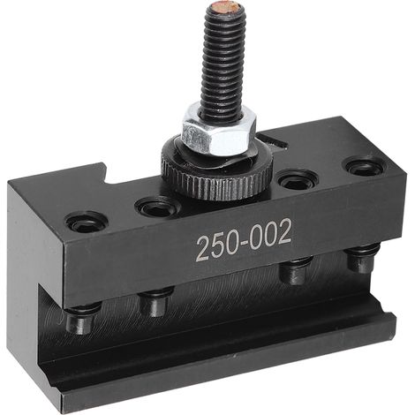 Porte-outil à changement rapide pour tour CNC en acier à haute teneur en carbone, durable (250×002) (1/5)
