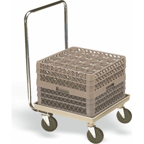 Chariot de Transport pour Casiers à Vaisselle avec Anse 540 x 540 mm - Pujadas