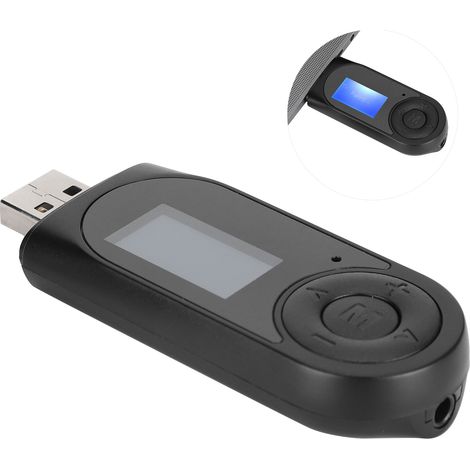 Adaptateur Bluetooth T13 avec Écran LCD, Double Fonction Émetteur Récepteur pour Appels Mains Libres (1/5)