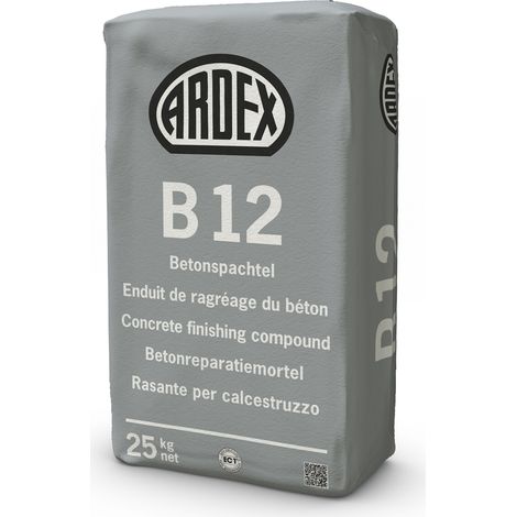 Ardex B 12 25 kg/Sa Betonspachtel Verbr.1,2 kg P/qm/mm (1/2)