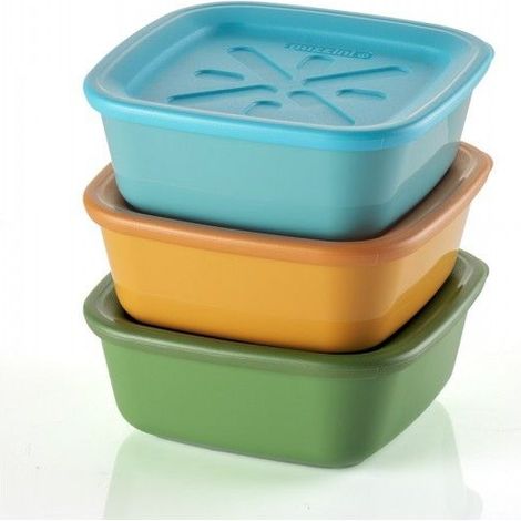 Set aus mehrfarbigen Behältern 1,4 l