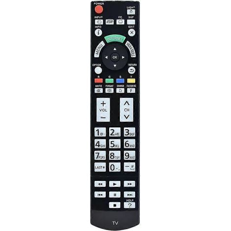 Nouvelle télécommande n2qayb000703 pour téléviseur Panasonic TC-L47WT50, TC-L55WT50 et TCP60GT50 (1/5)