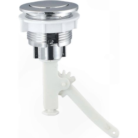 38-mm-Spülknopf für Toiletten, robuste ABS-Konstruktion für eine lange Lebensdauer in Privathaushalten und Hotels, universell kompatibel. (1/5)