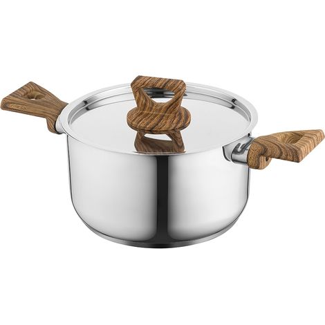 Olla Bruno de acero inoxidable de 16 cm y 1,9 L con/P