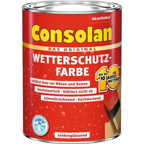 CONSOLAN Wetterschutzfarbe Weiss 5l - 5087490