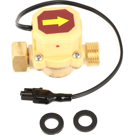 1pc Brass Pump Pressure Water Flow Control Sensor Switch G1/2 Female Male Thread