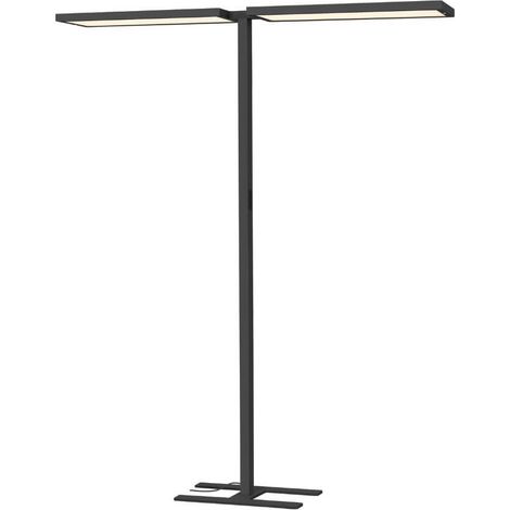 Lampadaire noir WORKLIGHT PRO 150W 4000K Touch - SLV 1007465 (1/3)
