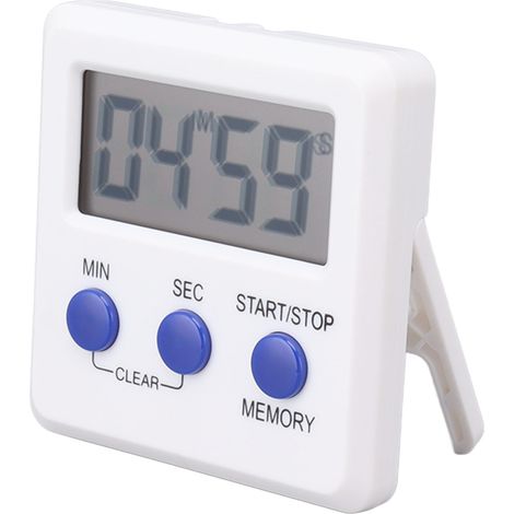 Minuteur numérique éducatif pour le sport, minuteur électronique simple pour la maison, la cuisine, l'exercice, la pâtisserie et les jeux (1/5)
