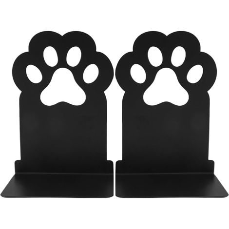 CCYKXASerre-livres pour étagères Lot de deux,robustes et antidérapants Petites pattes de chat pour décoration de bibliothèque pour décoration maison,salon (1/5)