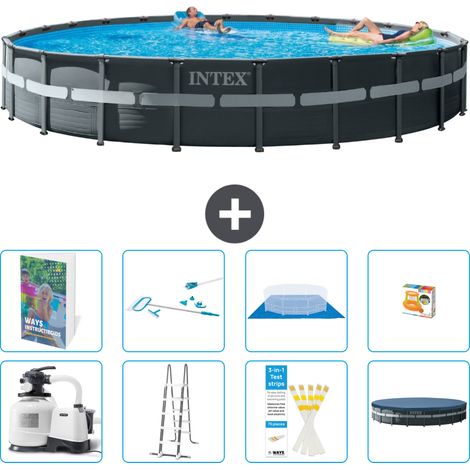 Ultra XTR Pool Rund - 732x132 cm - 9-teilig S647