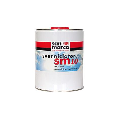 Sverniciatore per legno, ferro, muro sm 10 lt 0,75