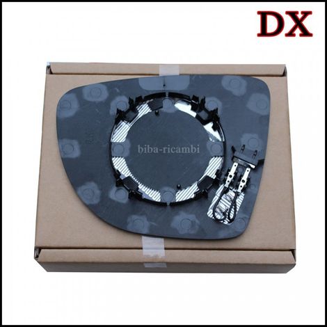 Piastra specchio retrovisorelato dx-passeggero renault captur (1/2)