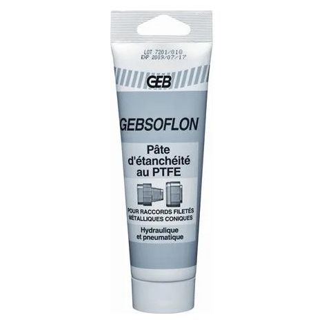 Gebsoflon, pasta selladora de PTFE para roscas metálicas
