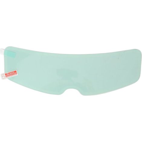 Film anti-buée universel pour visière de casque moto – 24,5 cm, transparent, imperméable, revêtement nano autocollant