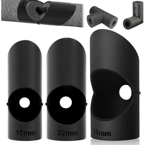 Teile für ein Schaumstoffrohrschneidwerkzeug, Schaumstoffisolierungsrohrschneider, Rohrschneidführung, Präzisions-Schaumstoffrohrschneider, geeignet für 15 mm, 22 mm und 28 mm Rohre (1/5)