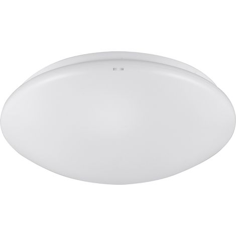 Plafonnier rond blanc 33 cm, détecteur, 2xE27 Struhm (1/2)