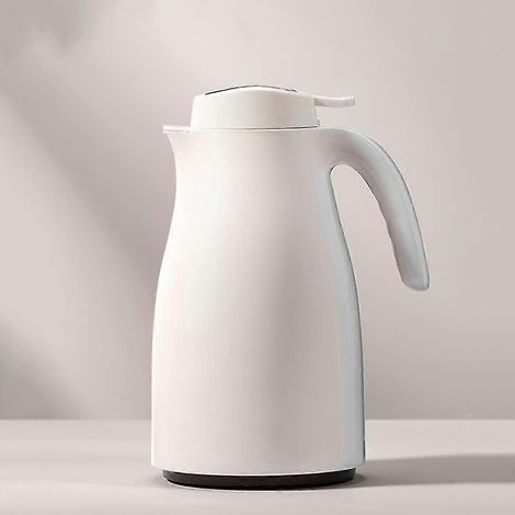 Cafetière isotherme grande capacité à double paroi en verre et couvercle étanche (1/5)