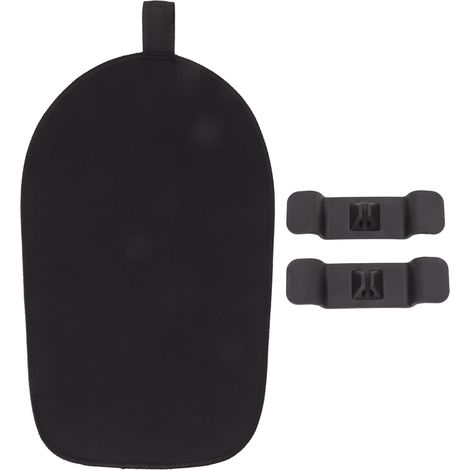 Batteur sur socle, tapis antidérapant en caoutchouc pour mixeur de cuisine, accessoire avec 2 clips métalliques. (1/5)