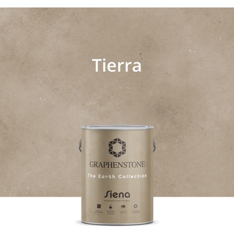 Pintura Ecológica INTERIOR Efecto LIMEWASH Base Cal SIENA Color TIERRA 4L