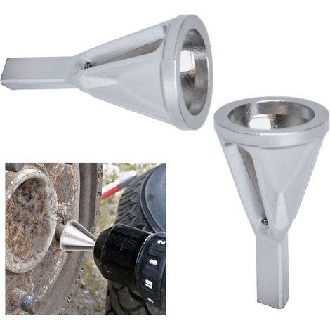 Équarrissage et Chanfreinage pour Métaux - 2 Pièces - Triangle Manipulable - Diamètre Max 21mm pour Cuivre, Aluminium, Acier (1/5)