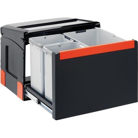 Franke Einbau-Abfallsammler Sorter Cube 50 Automatikauszug 3-fach (1/3)