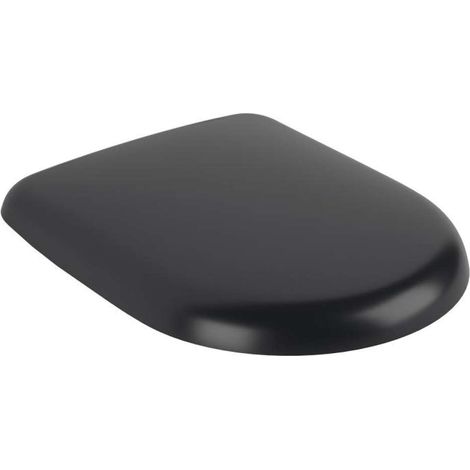 Villeroy & Boch Antao - Copriwater, SoftClosing, QuickRelease, Pure Black 8M67S1R7 (1/4)