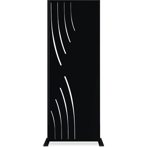 Panel decorativo VELETA negro Al.160cm patrones lado izquierdo (1/5)