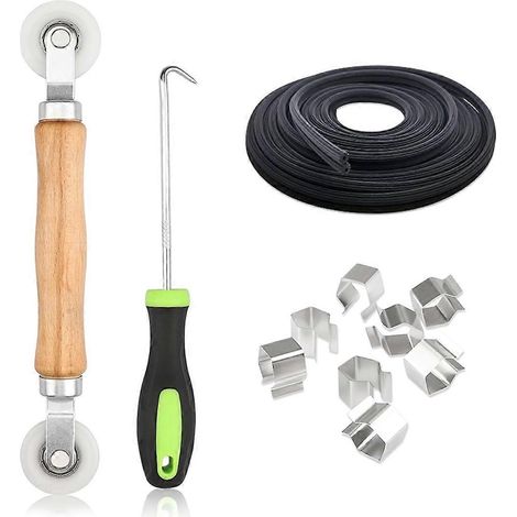 Kit de réparation d'écran en 11 pièces, outil à rouleau pour écran avec roulement -- (1/5)