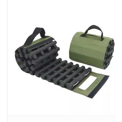Car Wheel Anti-Slip Mat, Tire Ladder, Portable Recovery Track Emergency Devices for Off-Road Truck, Cars, Sand, Snow, Mud