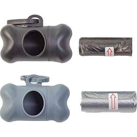 scatole a forma di osso, sacchetti spessi e impermeabili per deiezioni canine con dispenser, dispenser per sacchetti per deiezioni canine, dispenser per sacchetti per escrementi di cane