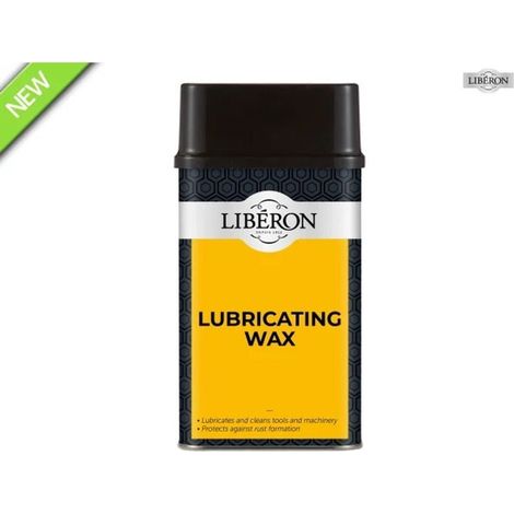 Liberon Lubricating Wax 500ml - Silicone-Free, Ideal for Wood and Metal Surfaces